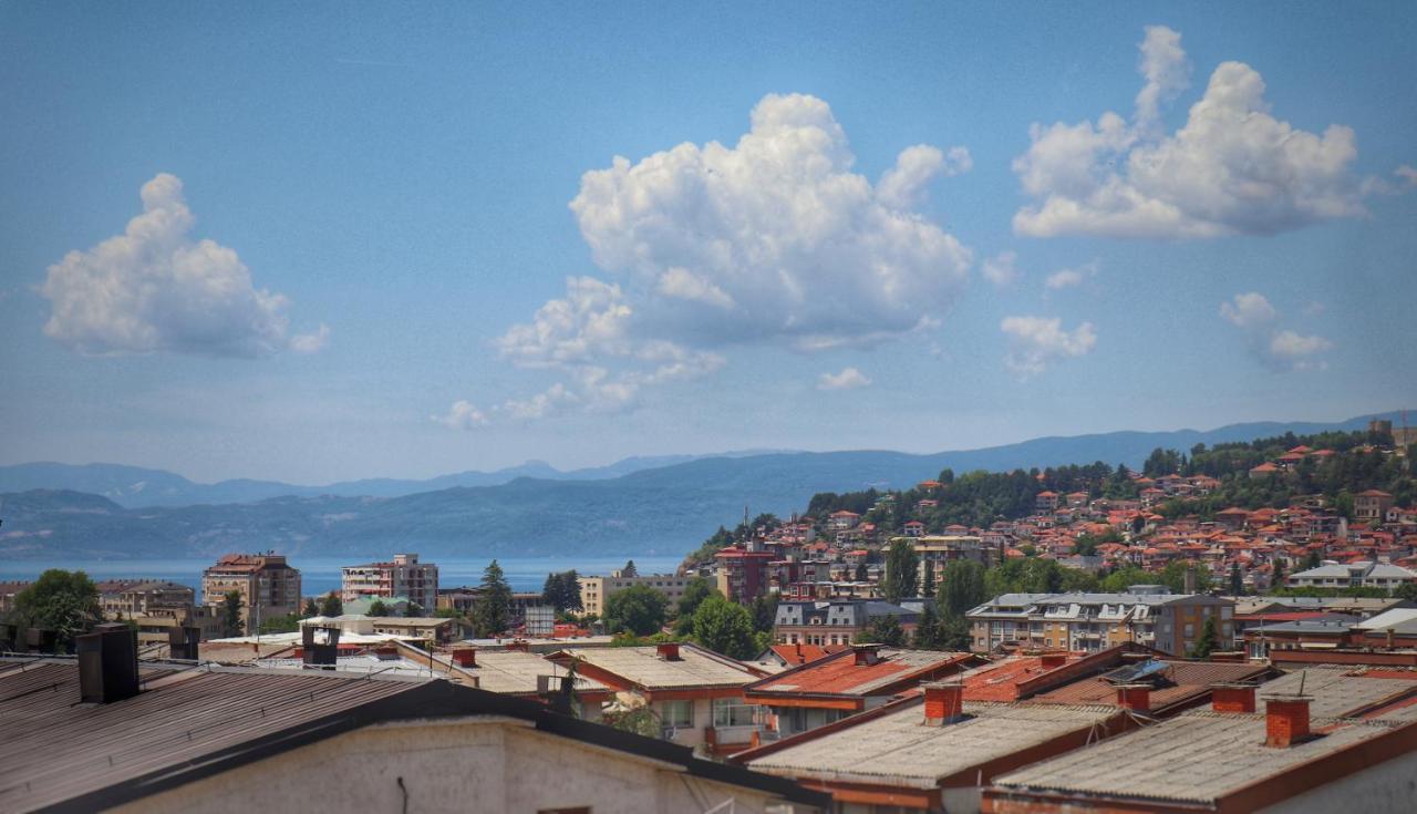 Nadia Apartment Ohrid With Lake View 外观 照片
