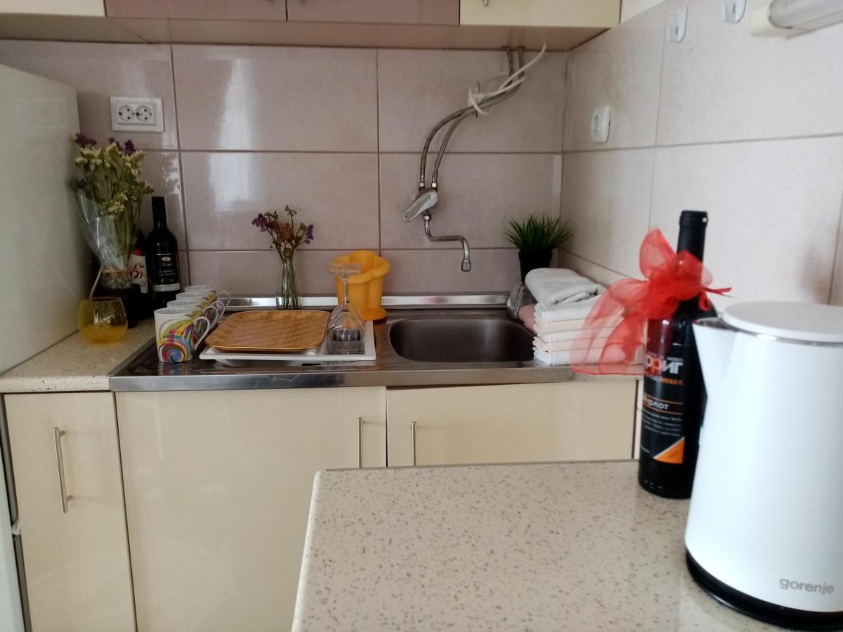Nadia Apartment Ohrid With Lake View 外观 照片