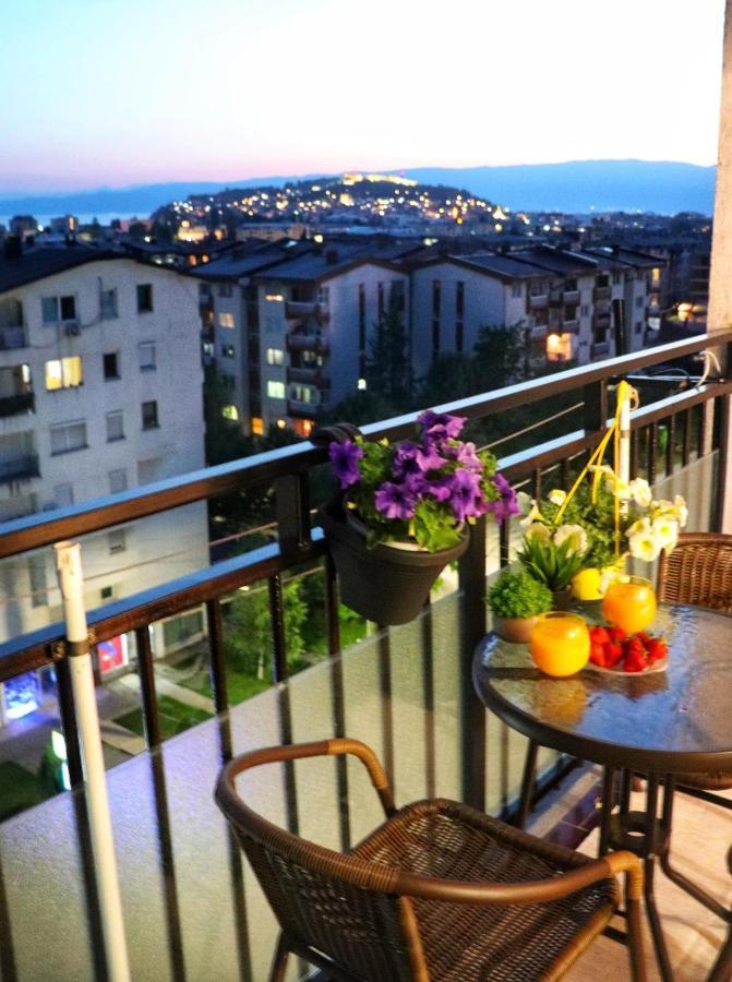 Nadia Apartment Ohrid With Lake View 外观 照片