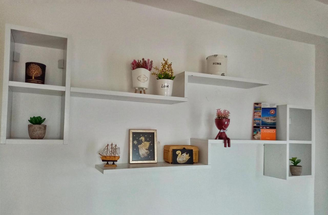 Nadia Apartment Ohrid With Lake View 外观 照片