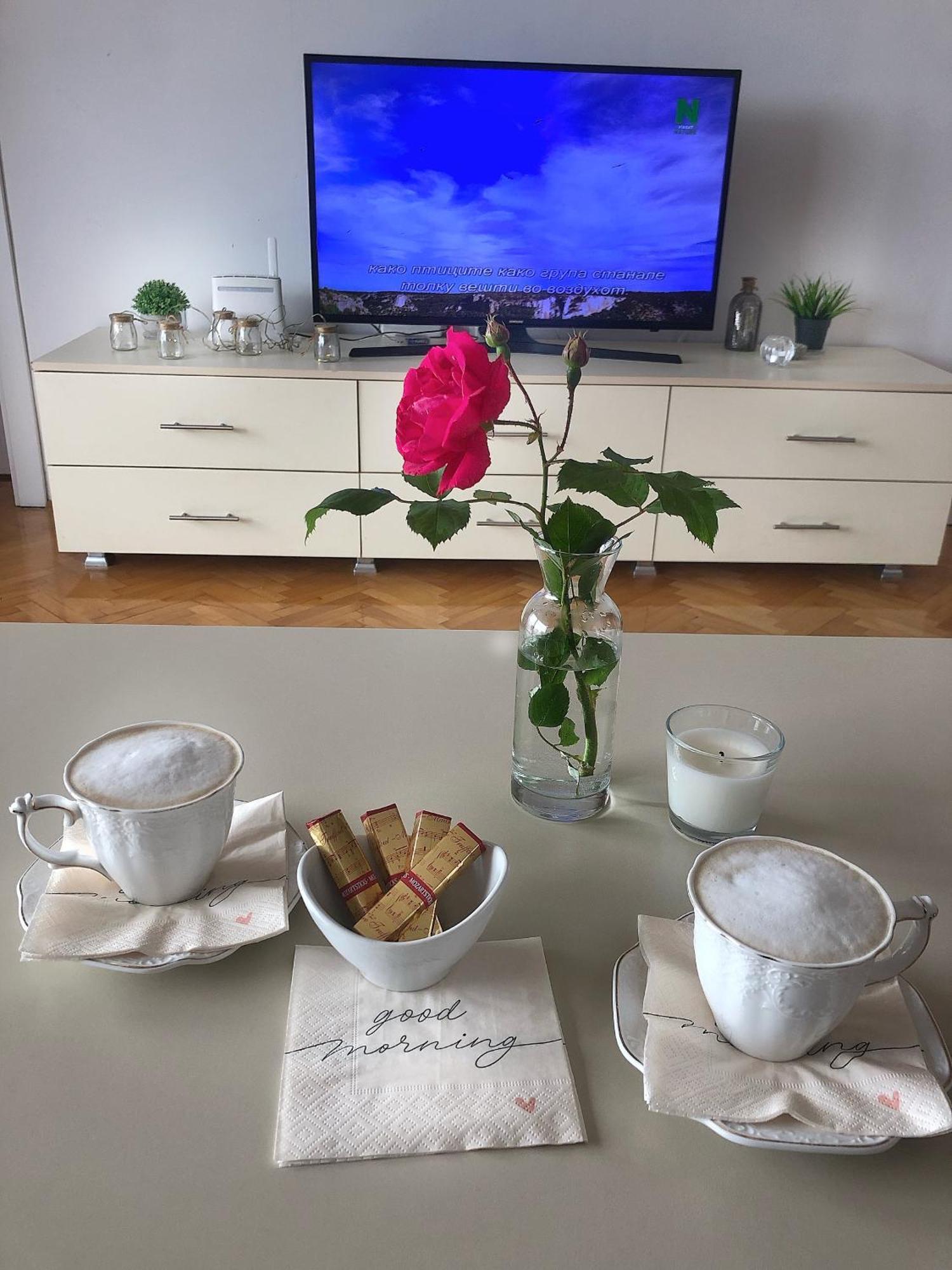 Nadia Apartment Ohrid With Lake View 外观 照片