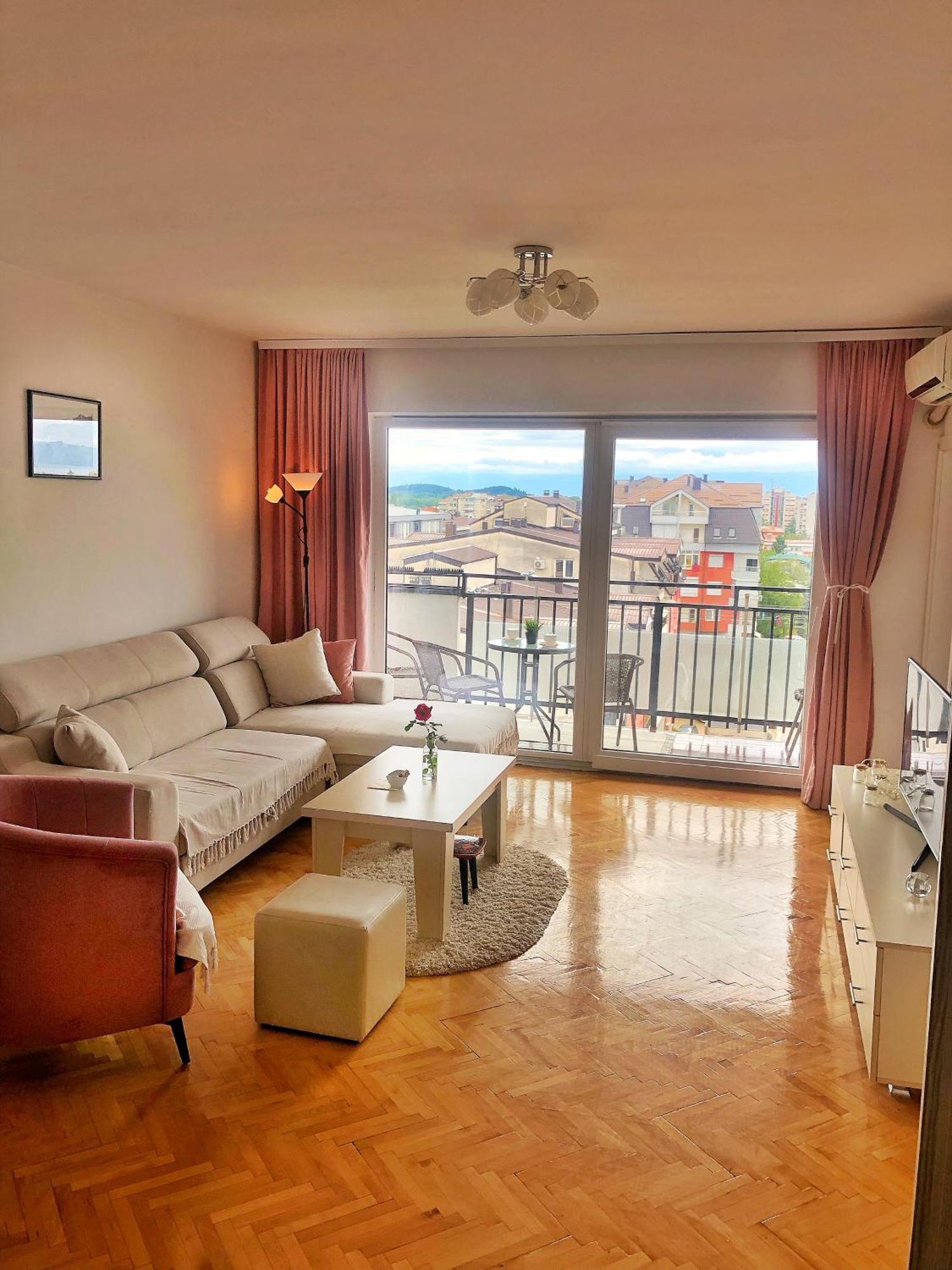 Nadia Apartment Ohrid With Lake View 外观 照片